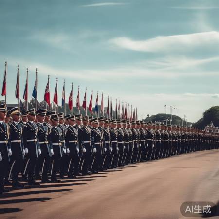 盛况空前阅兵式