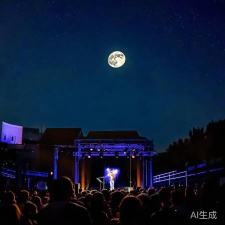 音乐博主创流行词，声音如明月升