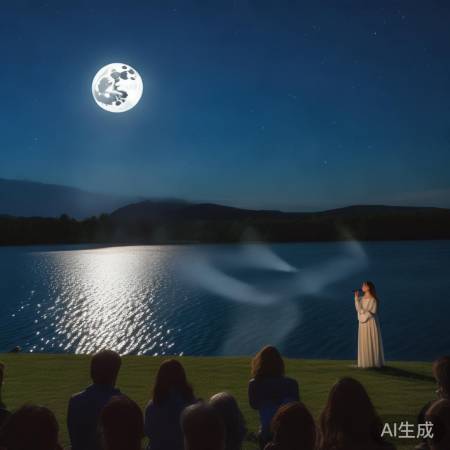 歌手唱月代表我心，湾区升明月