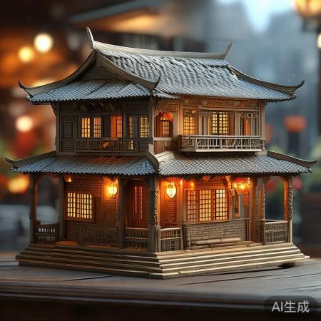 老房微缩，留住记忆商机