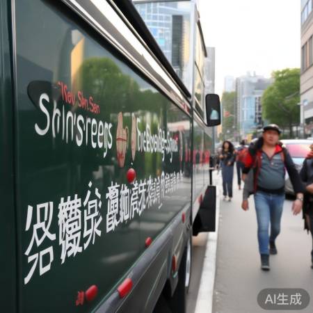 顺丰速运车贴引发争议