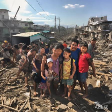 菲律宾抗震救灾