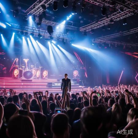 演唱会刘宇惊艳开场