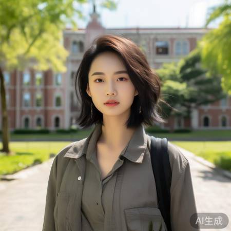 吴倩清新校园女神