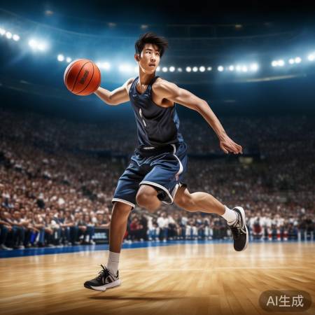 王俊凯C位闪耀，篮球场王子