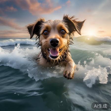 自然风小狗渡海挑战记