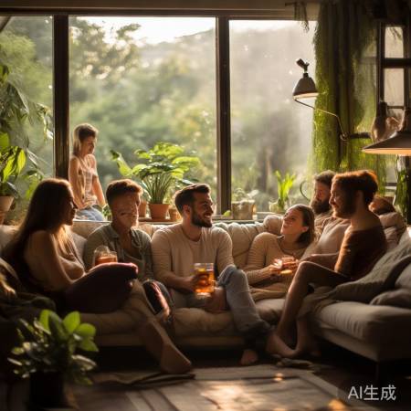 追求自在放松的自然感