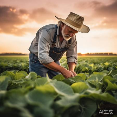 农民用心耕种，丰收在望