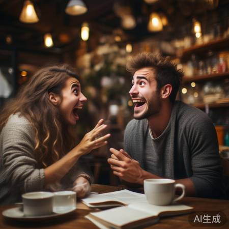 语言生动表情满