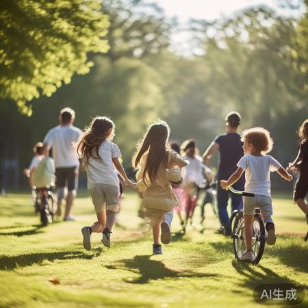 户外活动,保护视力