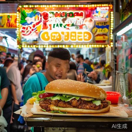 “鸡排哥,实惠美味!”