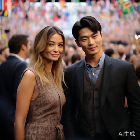 中外明星友好交流