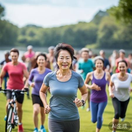 坚持运动，健康饮食，塑美好身材