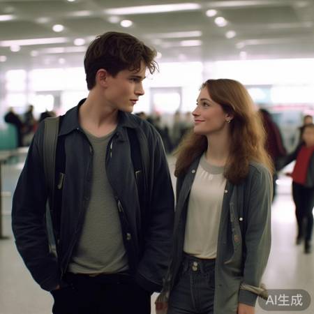 宝玉黛玉机场甜蜜相遇