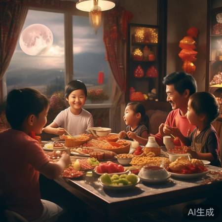 中秋团圆美食盛宴