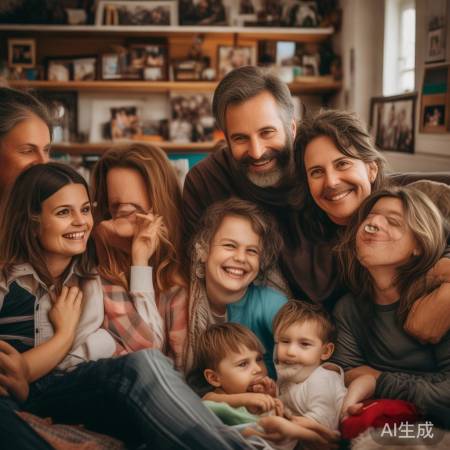 家人朋友，勇敢面对困难