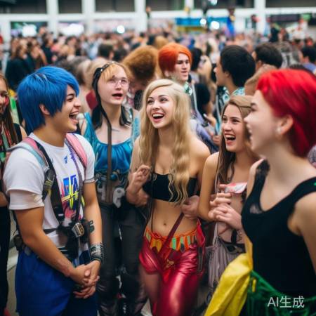 cosplay兴起，心态开放