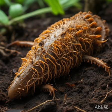 虫草源于蝙蝠蛾幼虫寄生生长