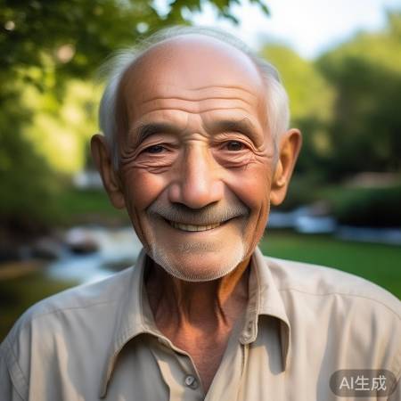 六十岁大爷诠释美好品质