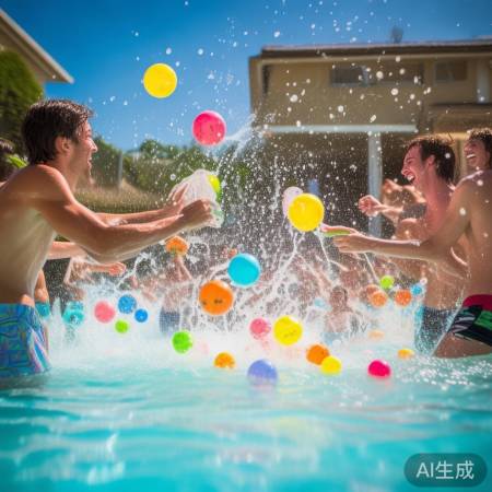 夏日泼水游戏多种多样