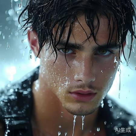 丁程鑫湿身照热议