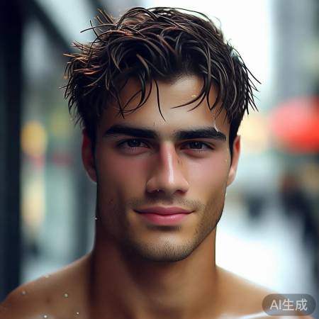 丁程鑫湿身魅力四溢