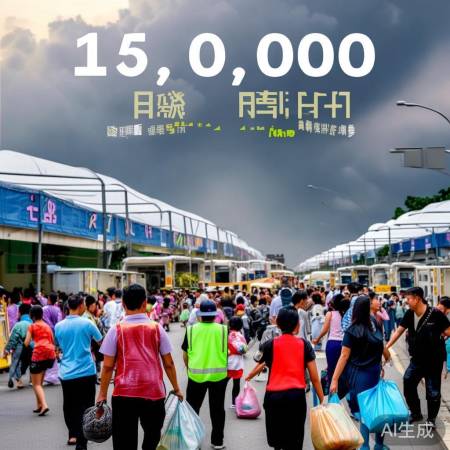 “广东15万转移：灾害与疫情并