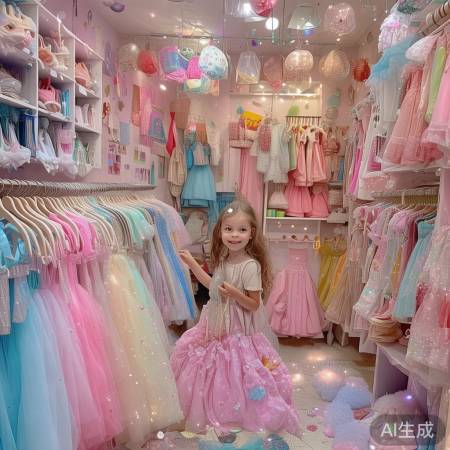 公主小妹风，少女心梦幻