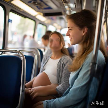 公交让座,温馨一幕