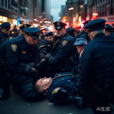 交警英勇牺牲，无私奉献。