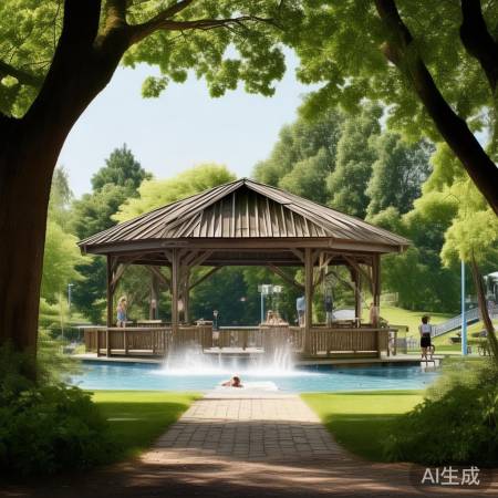 东湖公园:林亭静思,夏水乐园