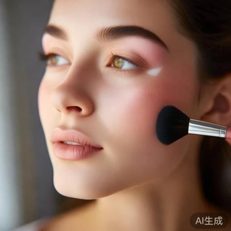 修容腮红，活力满满