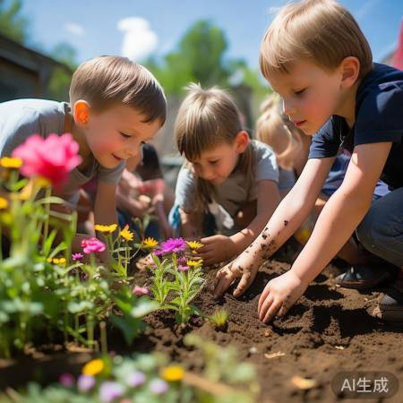 人工花虽不能替，户外活动学自然