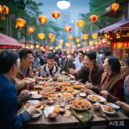 创新中秋庆祝，开心就好。