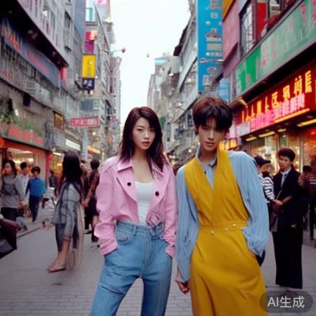 唐嫣欧豪惊艳造型