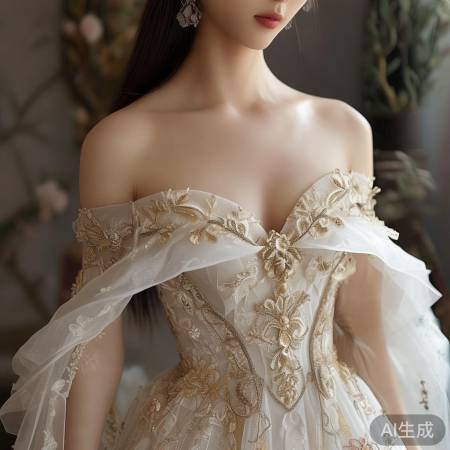 唐嫣惊艳亮相，刺绣连衣裙美得像