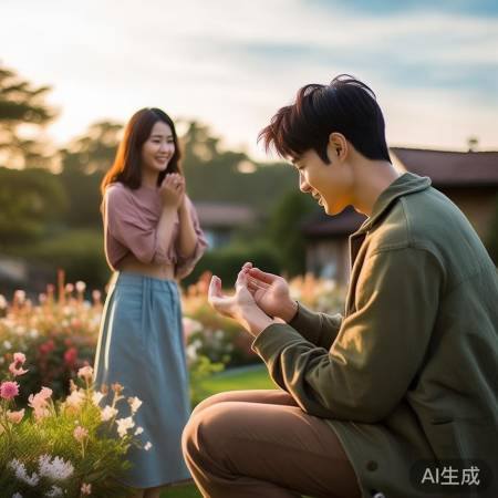 殷世航浪漫求婚