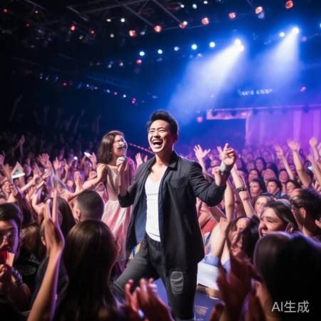 明星演唱会，黄渤迪丽热巴惊艳亮