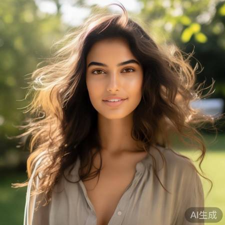 娜扎：自然美，风格独特