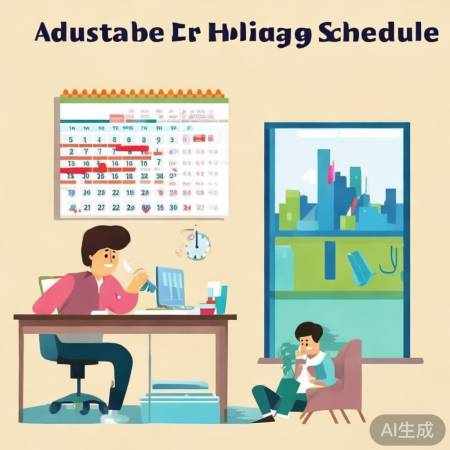 调休：假期割裂与工作压力缓解