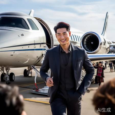 肖战包机惊喜亮相