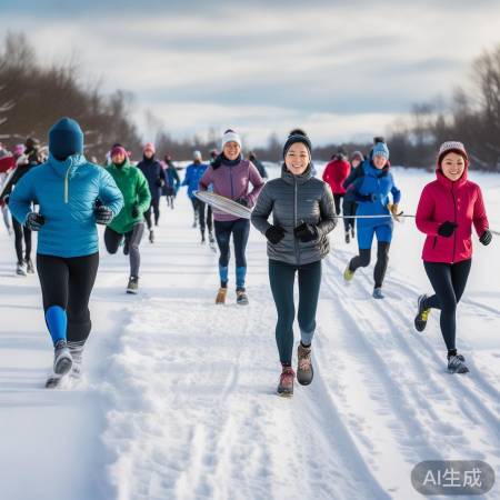 户外运动保暖防感冒