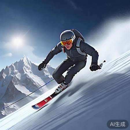 滑雪新星苏翊鸣破纪录