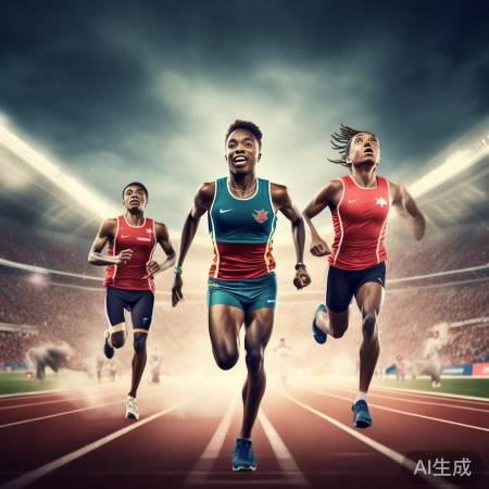 “短跑新星闪耀体坛”