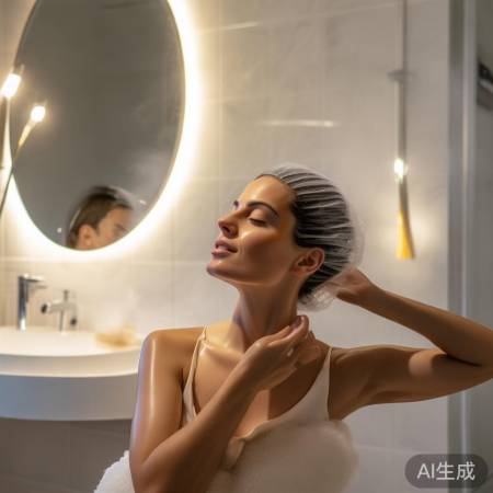 护发精油+保鲜膜=柔顺亮泽发