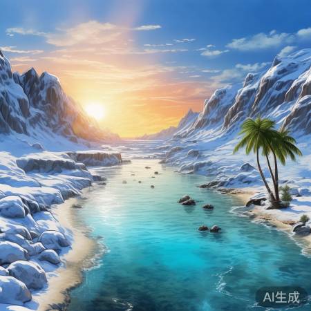 中国南北气候差异大