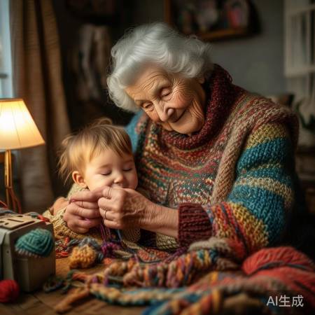 外婆织毛衣的温暖时光