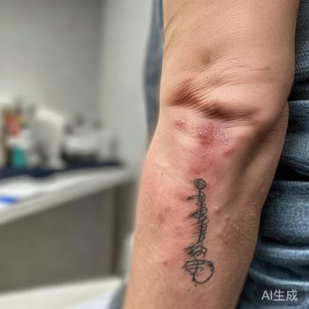 纹身清洗需耐心，分两次进行。