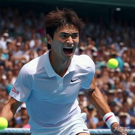 吴磊勇战费德勒，热血沸腾