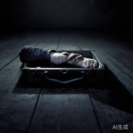 死者手绑行李箱谜团